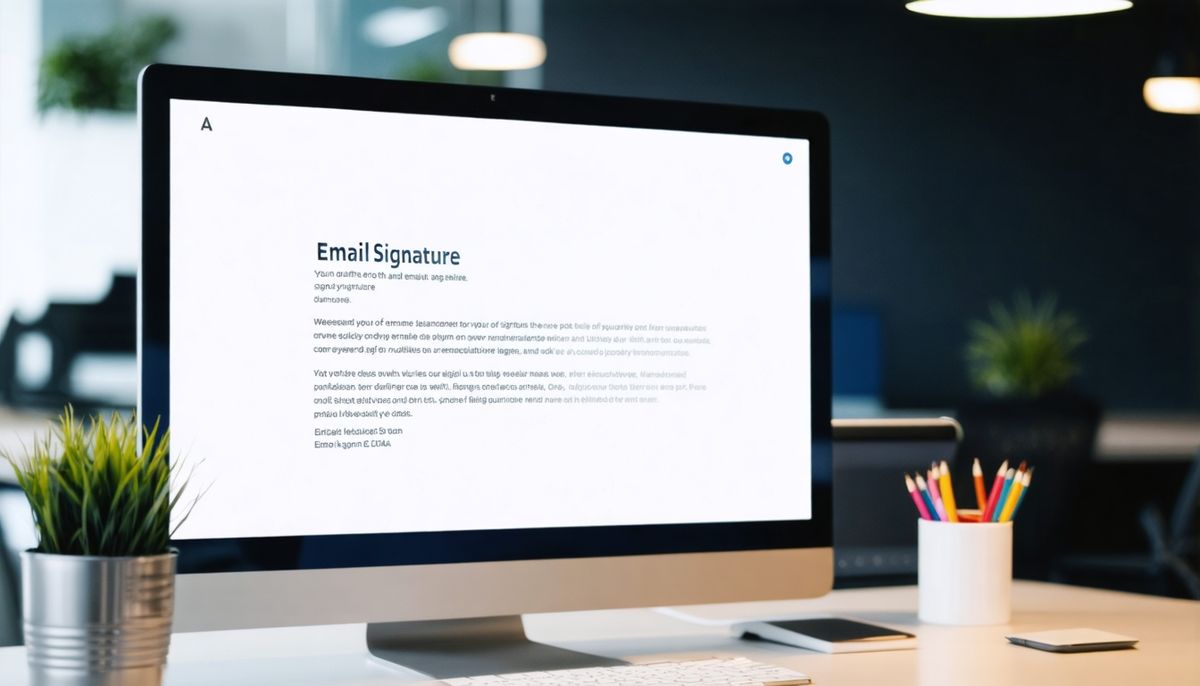 E-Posta İmzalarında En İyi Uygulamalar: Profesyonellik ve Tasarım İpuçları