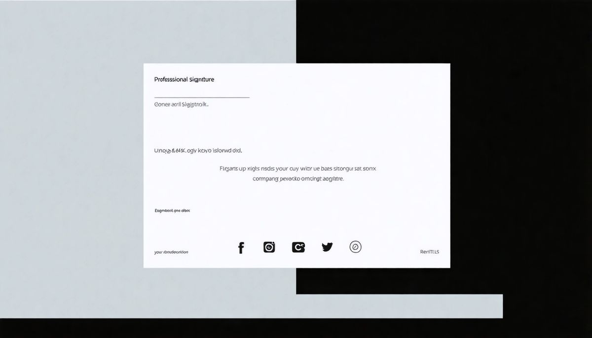 E-Posta İmzasında Olması Gereken Temel Öğeler Nelerdir?