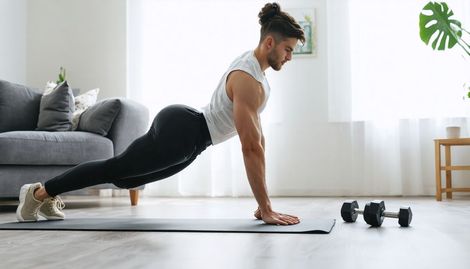 5 Dakikada Etkili Ev Egzersizi ile Fit Kalmanın Yolları