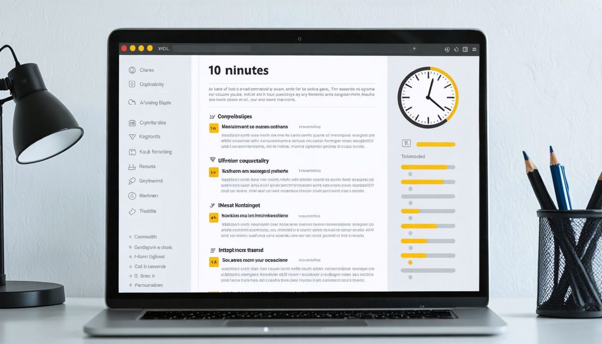 Online CV Hazırlama: 10 Dakikada ATS-Uyumlu Şablon ve İpuçları