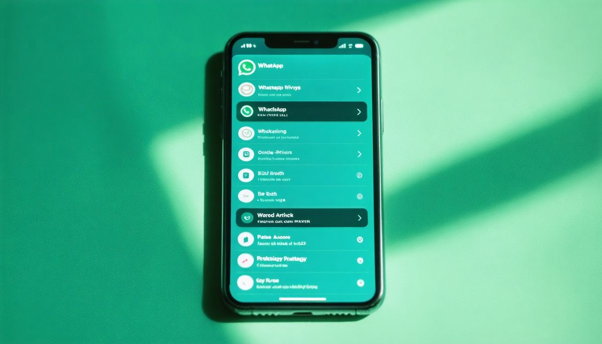 WhatsApp Gizlilik Ayarları Rehberi: Güvenli İletişim İçin Adım Adım Kullanım