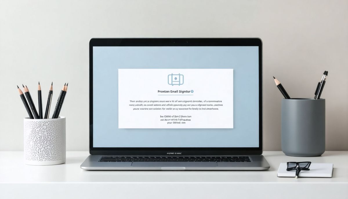 Profesyonel E-Posta İmzası Tasarlama: Kurumsal İletişimde Etkili İmza Oluşturma