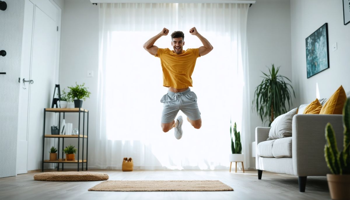 Evde Kısa Sürede Enerji Dolu Spor: Hızlı Spor Hareketleri ile Canlanın