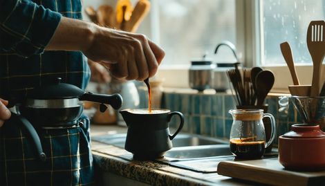 Kahve Makinesi Olmadan Hızlı Kahve Yapımı: Evde 2 Dakikada Kahve Hazırlama
