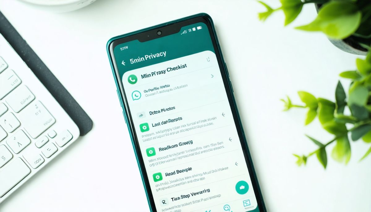 WhatsApp Gizlilik Ayarları: 5 Dakikada Kontrol Listesi ve Öneriler