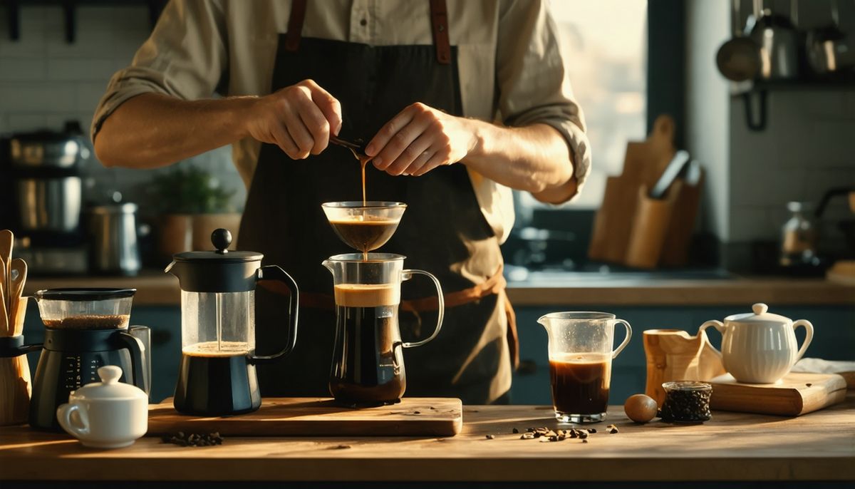 Evde Pratik Kahve Yapma Teknikleri ile 2 Dakikada Lezzetli Kahve Keyfi